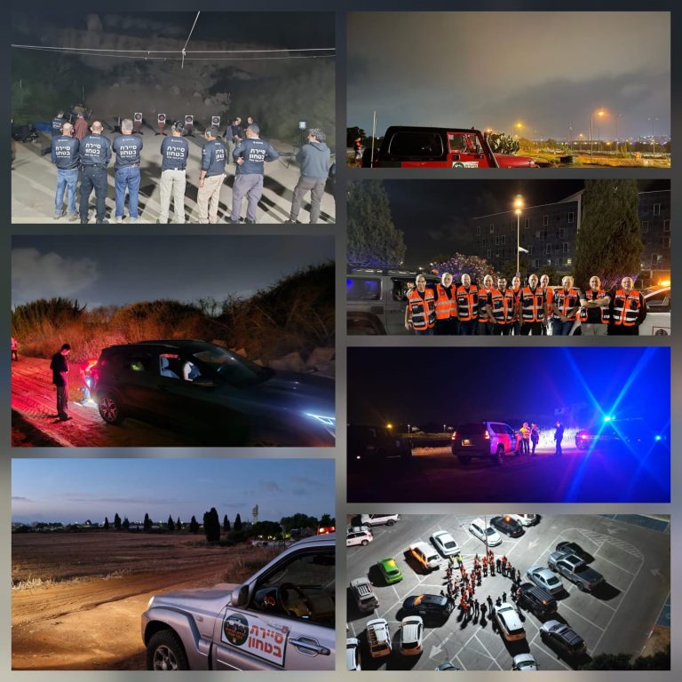 בזמן שישנתם: מתנדבי סיירות הביטחון והסיירות השכונתיות המקדישים מזמנם הפנוי לפקח על הרחובות בכפר סבא