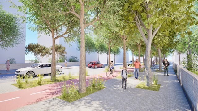 עדכון חשוב לתושבי שכונת תקומה בכפר סבא : העבודות לשדרוג רחוב רופין מתקרבות לסיומן